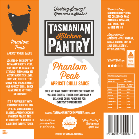 Phantom Peak Apricot Chilli Sauce